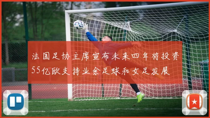 法国足协主席宣布未来四年将投资55亿欧支持业余足球和女足发展